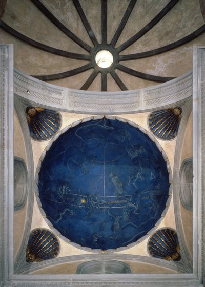 The Path of the Sun through the Stars on the Night of the 4th July 1442, from the Soffit Above the Altar by Giuliano dArrighi Pesello
